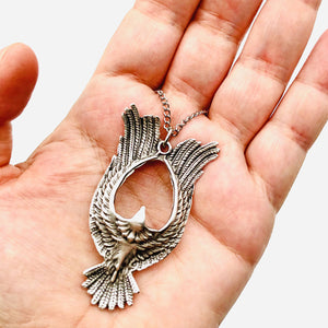 Flying Eagle Charm Necklace