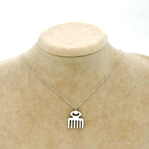 Duafe Adinkra Symbol Necklace