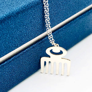 Duafe Adinkra Symbol Necklace