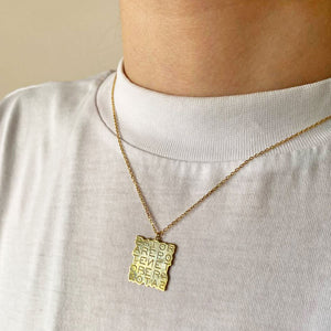 SATOR Square Necklace