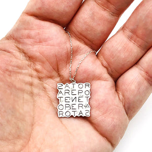 SATOR Square Necklace