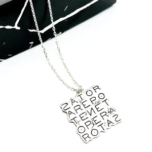SATOR Square Necklace
