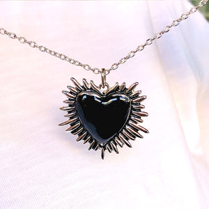 Vampire Heart Necklace