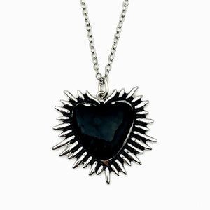 Vampire Heart Necklace
