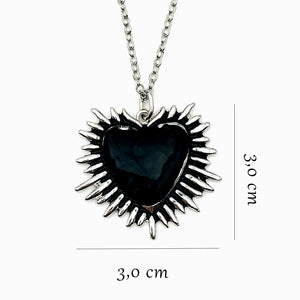 Vampire Heart Necklace