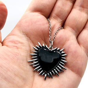 Vampire Heart Necklace