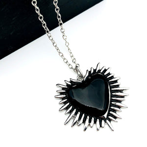 Vampire Heart Necklace