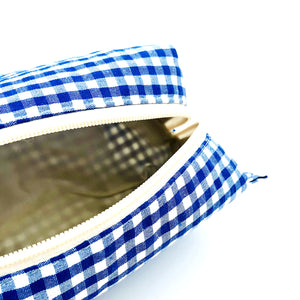 Sugar Babe Blue Mini Makeup Bag