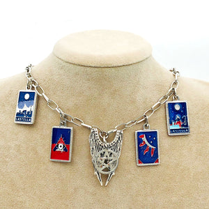 Angel Tarot Protective Pentacle Necklace
