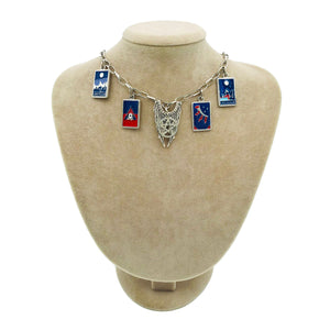 Angel Tarot Protective Pentacle Necklace