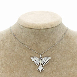 Mockingbird Necklace with zircon