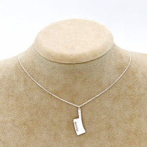 925 Sterling Silver Feminist Necklace
