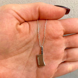 925 Sterling Silver Feminist Necklace