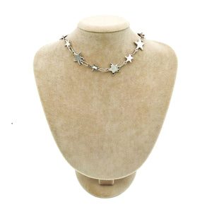 Y2K Star Choker Chain Necklace