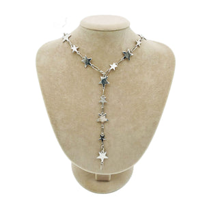 Y2K Star Choker Chain Necklace